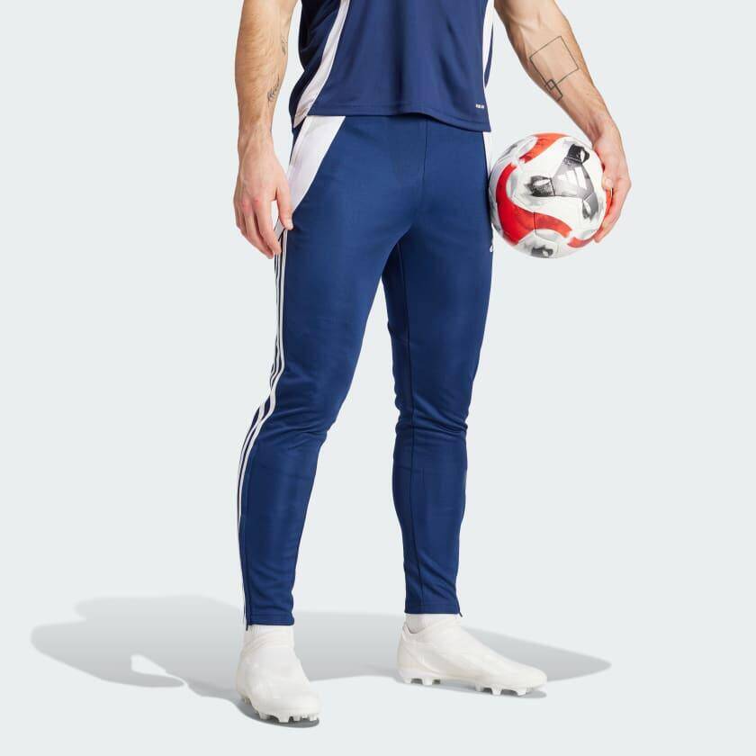 Adidas TIRO24 TRPNT S Men Football Track Pants Blue -  3