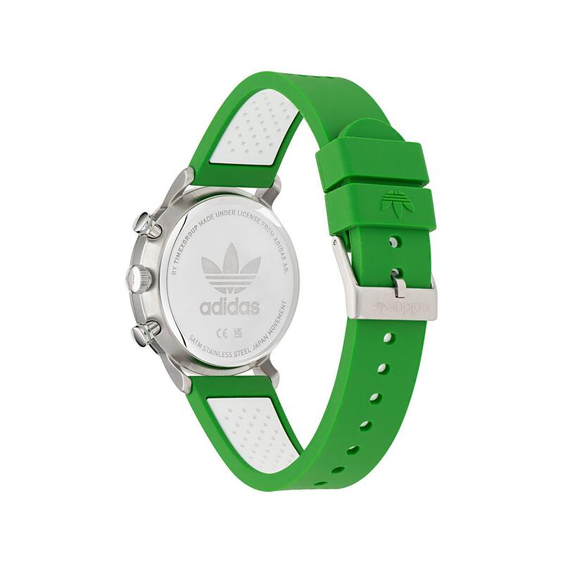 Adidas Originals Chronographe Unisexe Blanc / Vert AOSY23020