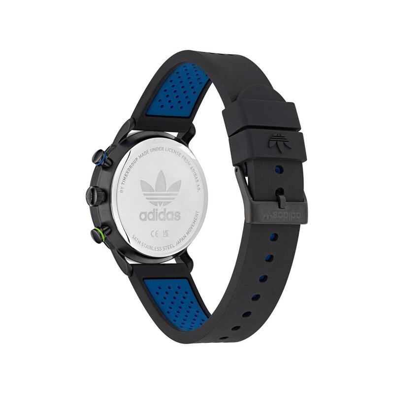 Adidas Originals Chronograaf  Horloge Zwart/Zwart AOSY23021