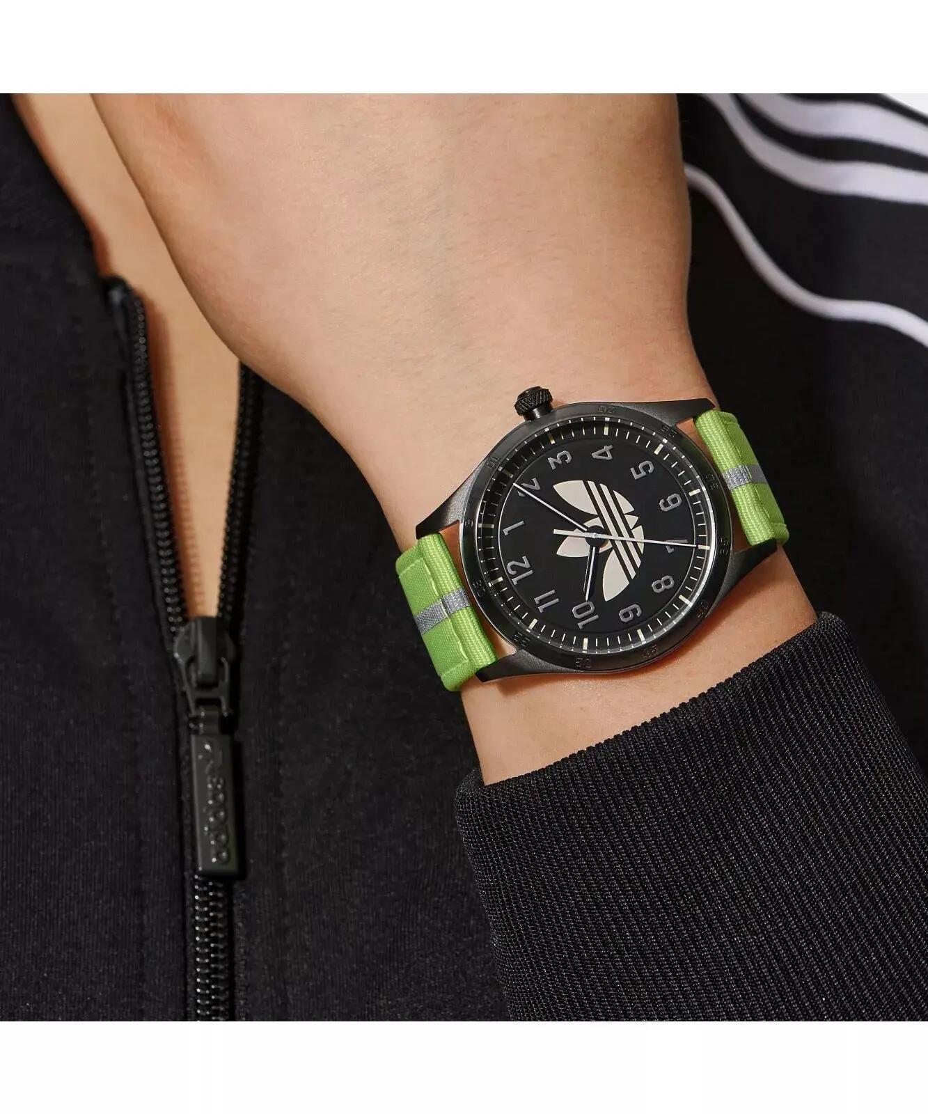 Adidas Originals Analog Uhr Grün/Schwarz AOSY23040 5/6