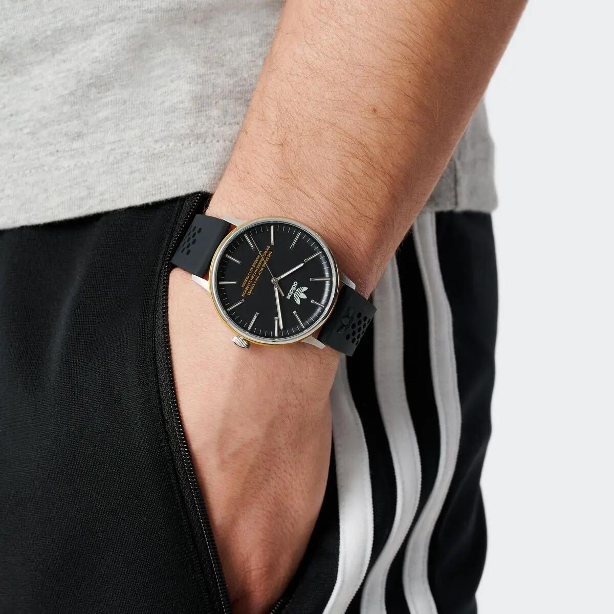 Adidas Originals Analogique Montre Noir/Noir AOSY24047 5/6