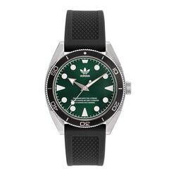 Adidas Originals Analoog  Horloge Zwart/Groen AOFH23008