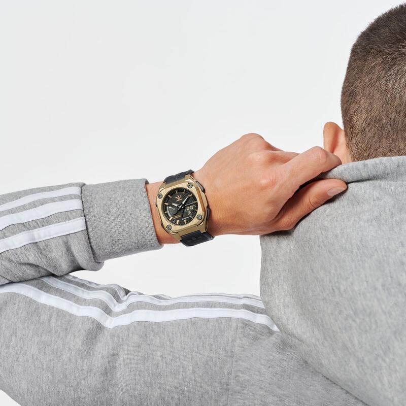 Adidas Originals Analoog en digitaal  Horloge Zwart/Zwart AOFH23501