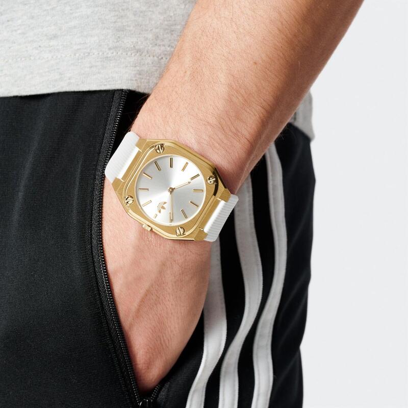 Adidas Originals Analoog  Horloge Wit/Zilverkleurig AOFH24003