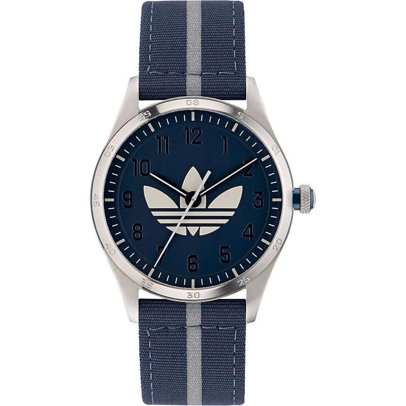 Adidas Originals Analoog  Horloge Blauw/Blauw AOSY23041