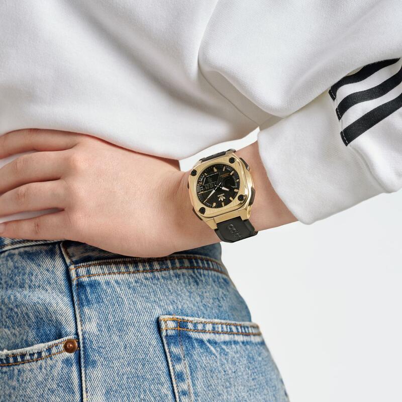 Adidas Originals Analoog en digitaal  Horloge Zwart/Zwart AOFH23501