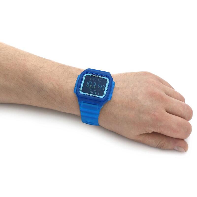 Adidas Originals Digitaal  Horloge Blauw/Zwart AOST22047