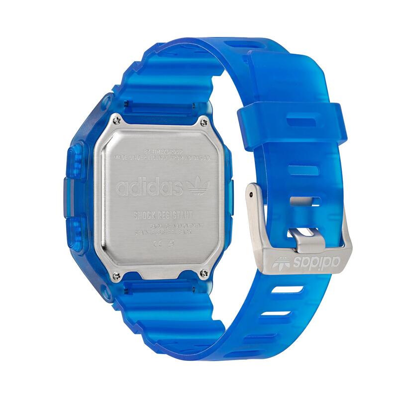 Adidas Originals Digitaal  Horloge Blauw/Zwart AOST22047