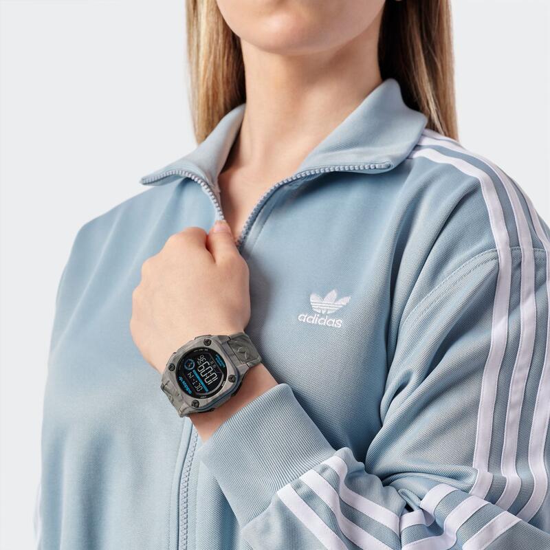 Adidas Originals Digitaal  Horloge Grijs/Zwart AOST23574