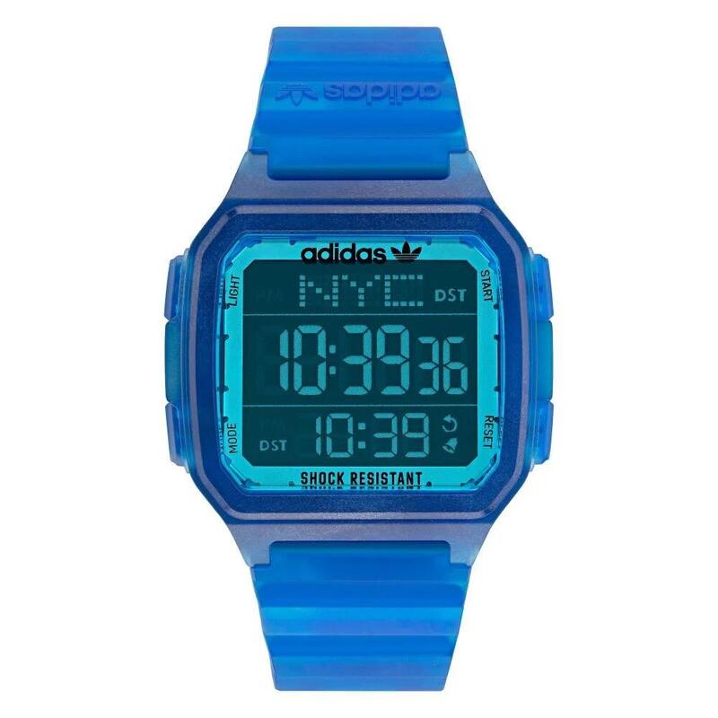 Adidas Originals Digitaal  Horloge Blauw/Zwart AOST22047