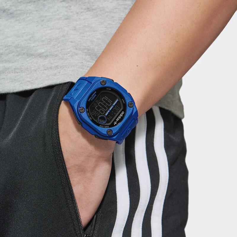 Adidas Originals Digitaal  Horloge Blauw/Zwart AOST23061