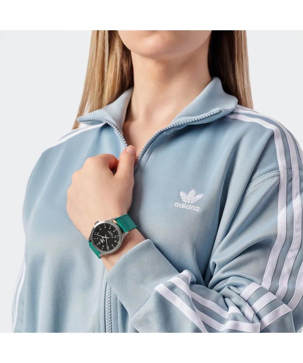 Adidas Originals Analogique Montre Vert/Noir AOST23543 5/6