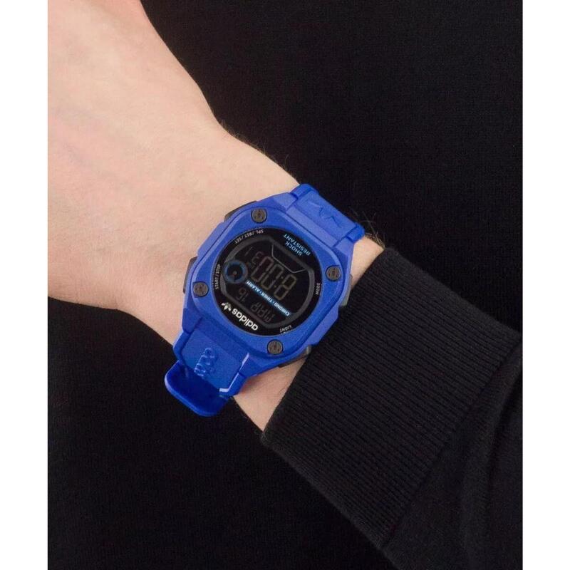 Adidas Originals Digitaal  Horloge Blauw/Zwart AOST23061