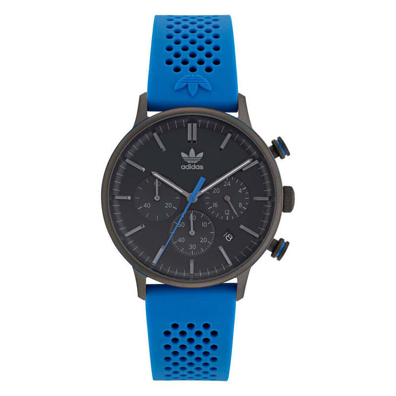 Adidas Originals Chronograaf  Horloge Blauw/Zwart AOSY22015