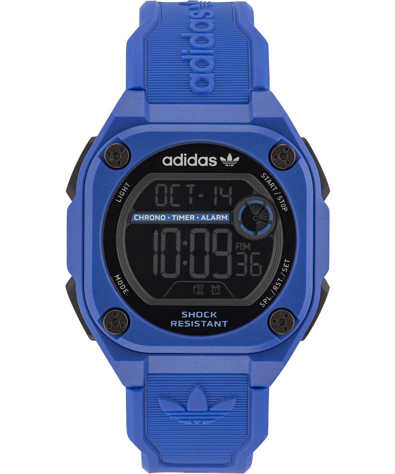 Adidas Originals Digital Montre Bleu/Noir AOST23061 1/6