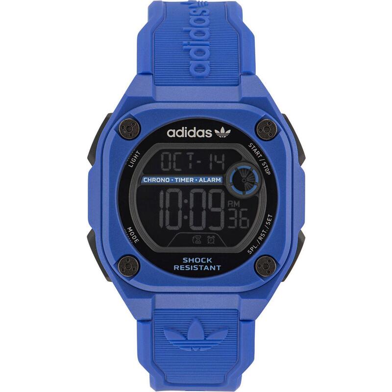 Adidas Originals Digitaal  Horloge Blauw/Zwart AOST23061