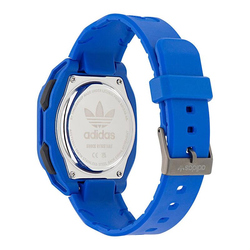 Adidas Originals Digitaal  Horloge Blauw/Zwart AOST23061