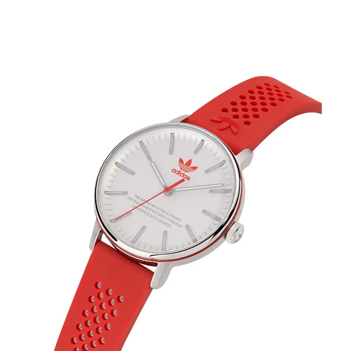 Adidas Originals Analogique Montre Rouge/Blanc AOSY23024 3/6