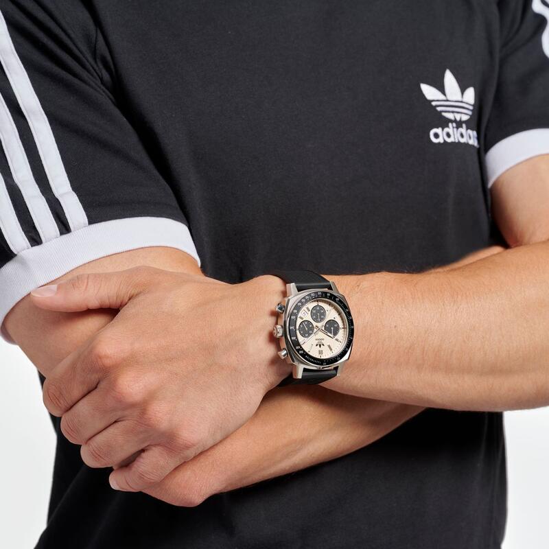 Adidas Originals Chronograaf  Horloge Zwart/Wit AOFH23503