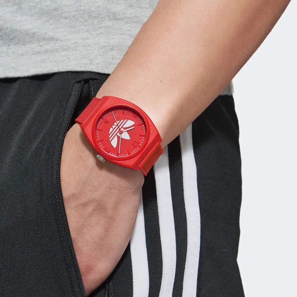 Adidas Originals Analog Uhr Rot/Rot AOST23051 4/6