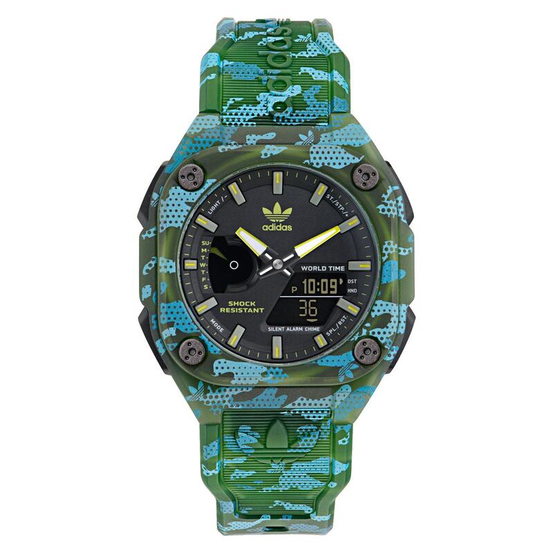 Adidas Originals Analoog en digitaal  Horloge Multi/Zwart AOST24075