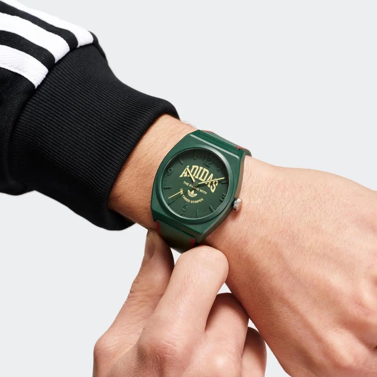 Adidas Originals Analogique Montre Vert/Vert AOST24073 5/6