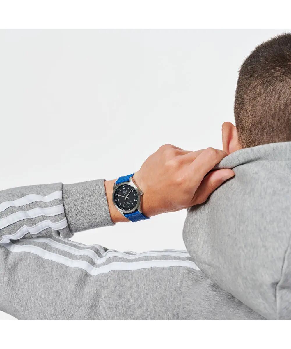 Adidas Originals Analoog  Horloge Blauw/Zwart AOST23545 4/6