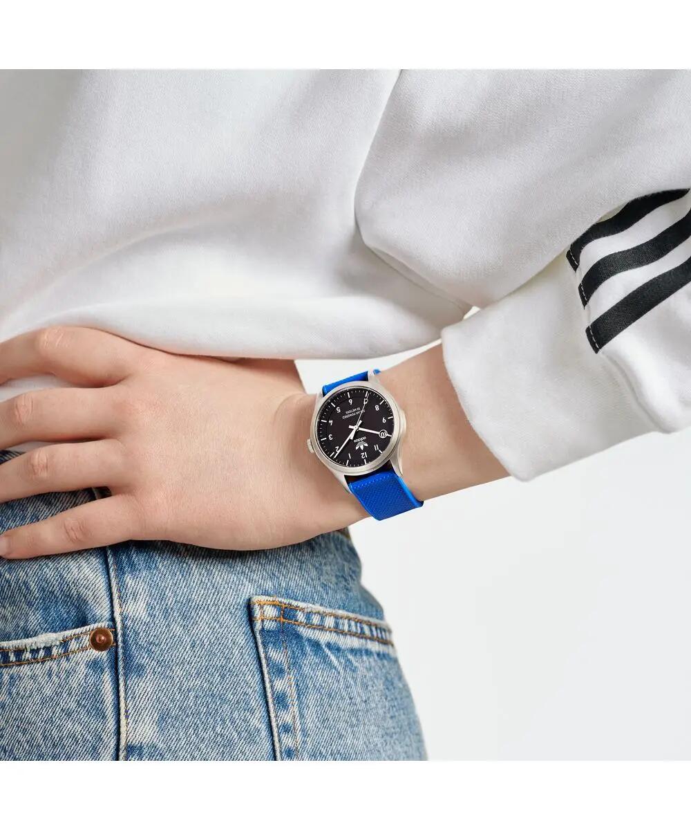 Adidas Originals Analoog  Horloge Blauw/Zwart AOST23545 5/6