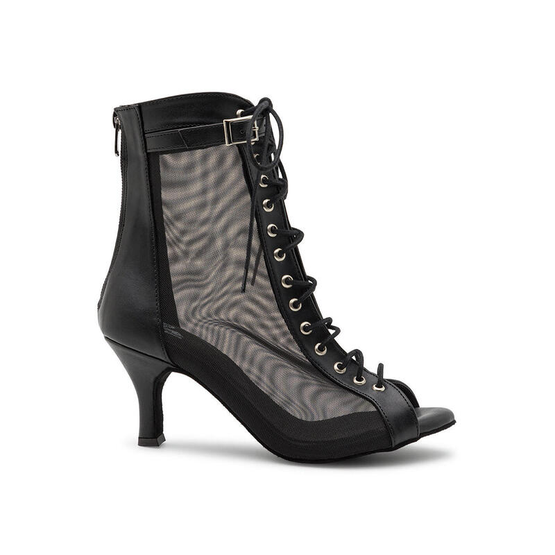 Tarff Tanzschuhe in Schwarz - 7.0 cm flare