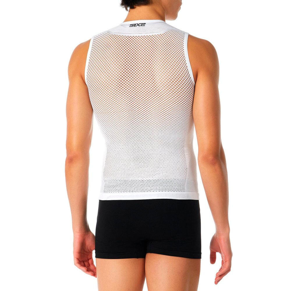 Camiseta interior sin mangas SIXS SMRX Blanco 4/6