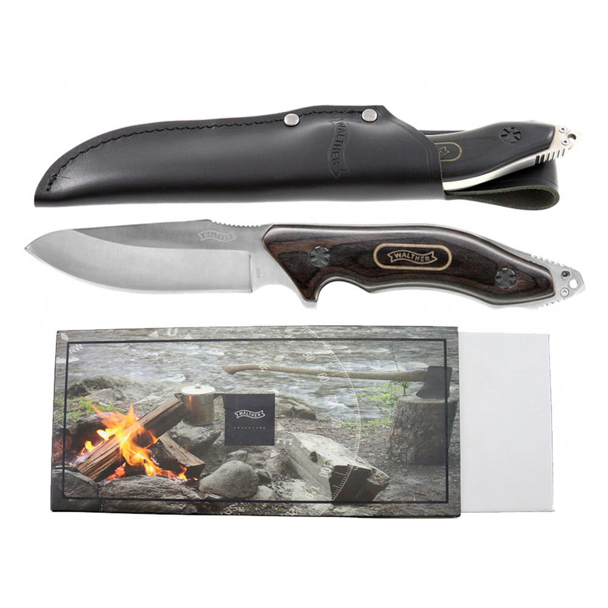 Nóż bushcraftowy full tang Black Nature Knife 2