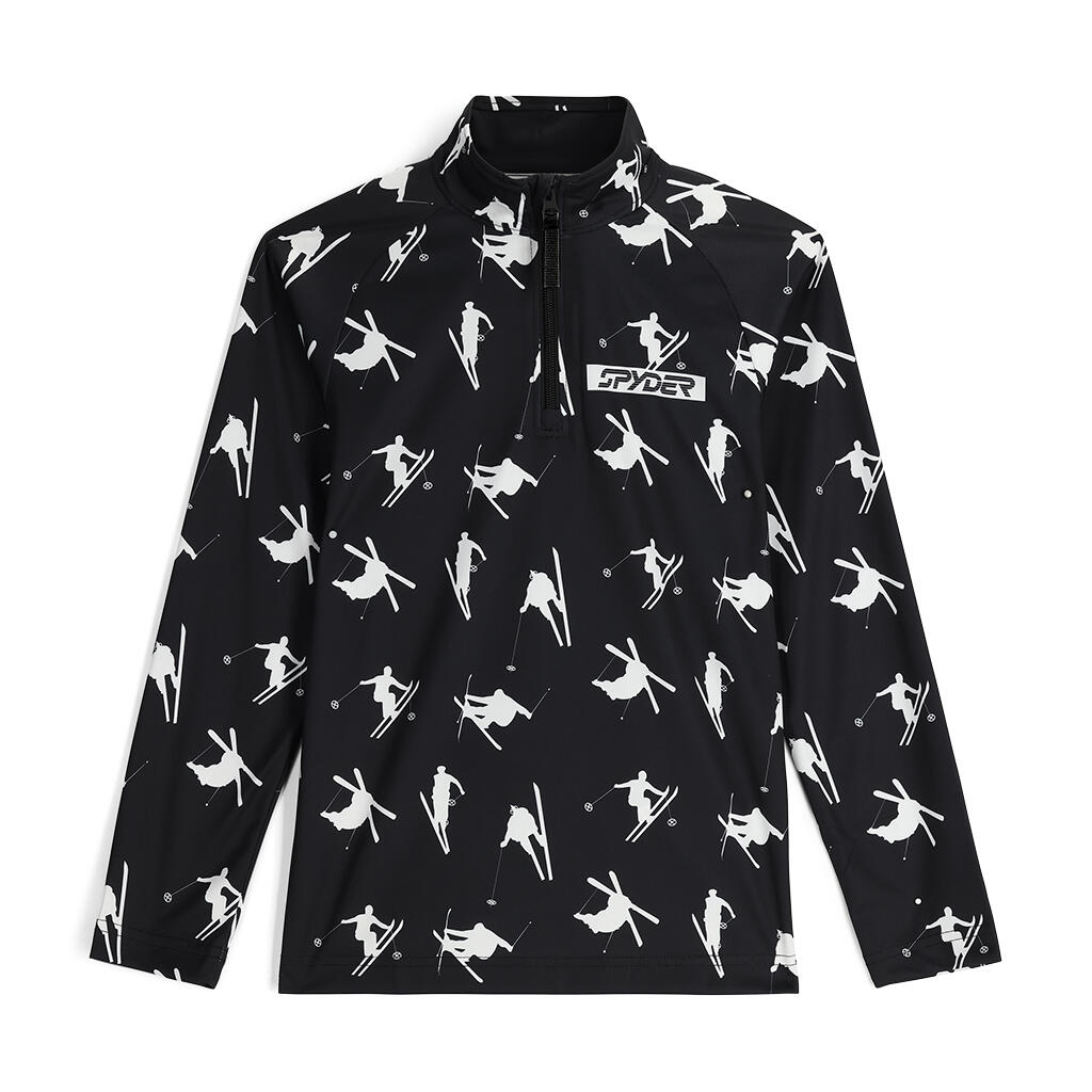 SPYDER 1/2 Zip Sweatshirt Ski Jungen - SKI DAY