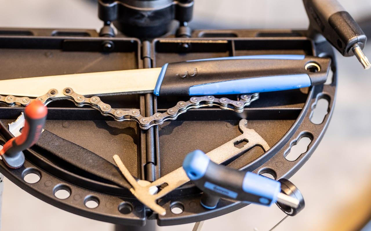 Kettenpeitsche Ritzelabnehmer für 7, 8, 9 und 10 Fach Turntable BTL-11 3/5