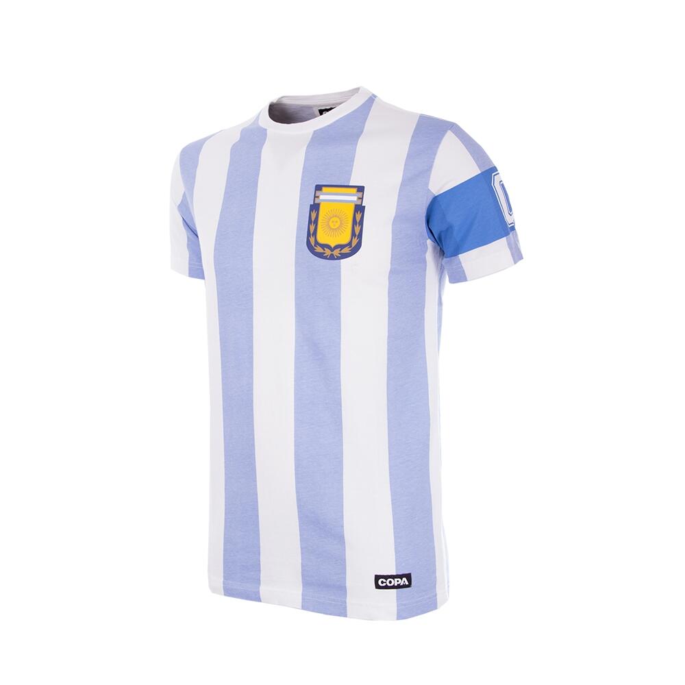 COPA FOOTBALL T-Shirt - Kinderen - Argentina Capitano  - Korte mouw - Wit