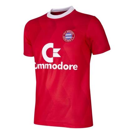 Camiseta de Fútbol Retro - Hombre - FC Bayern Múnich 1988 - 89 - Rojo