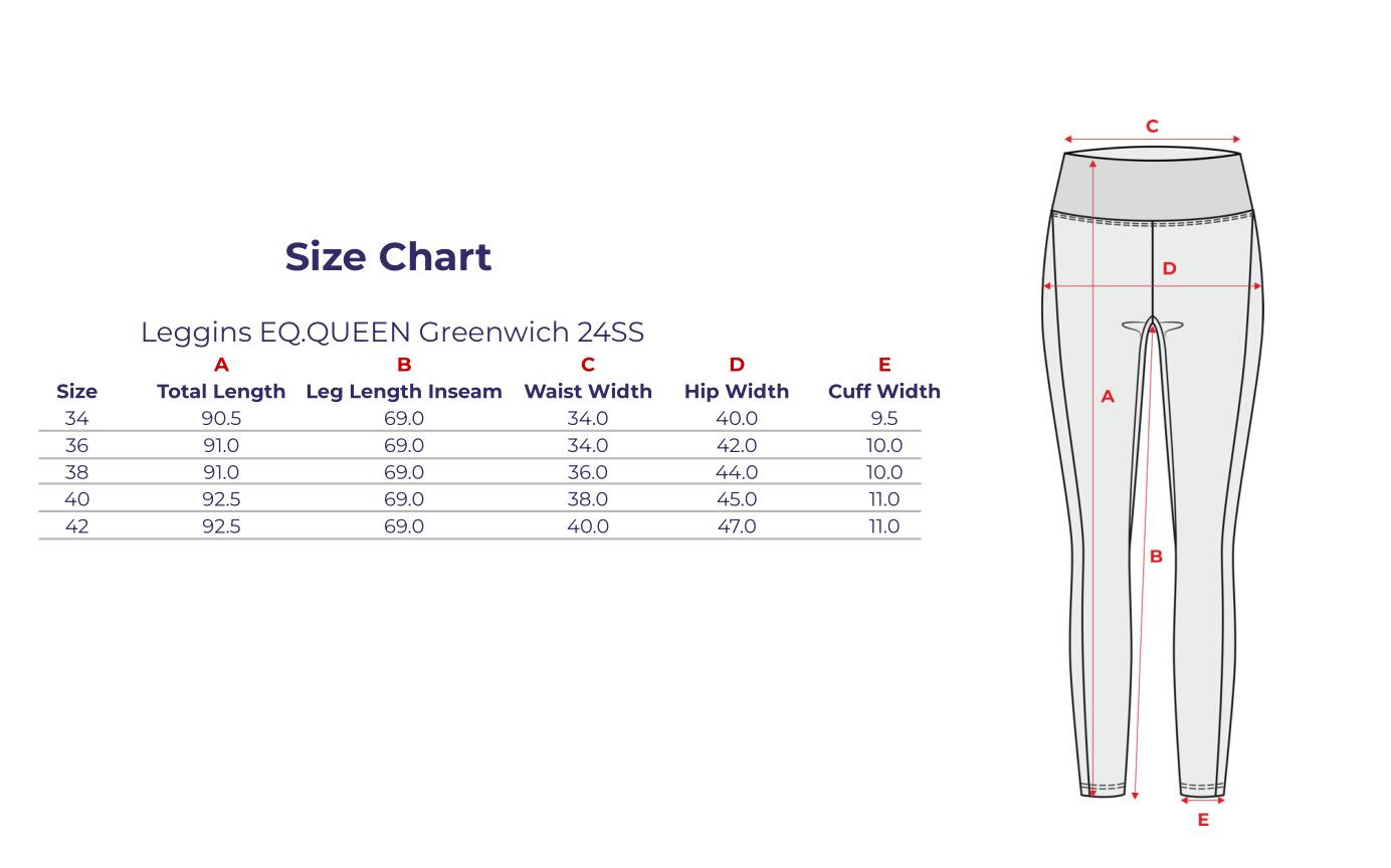EQUESTRIAN QUEEN Greenwich 24SS Dames Rijlegging met Volledig Zitvlak 7/7