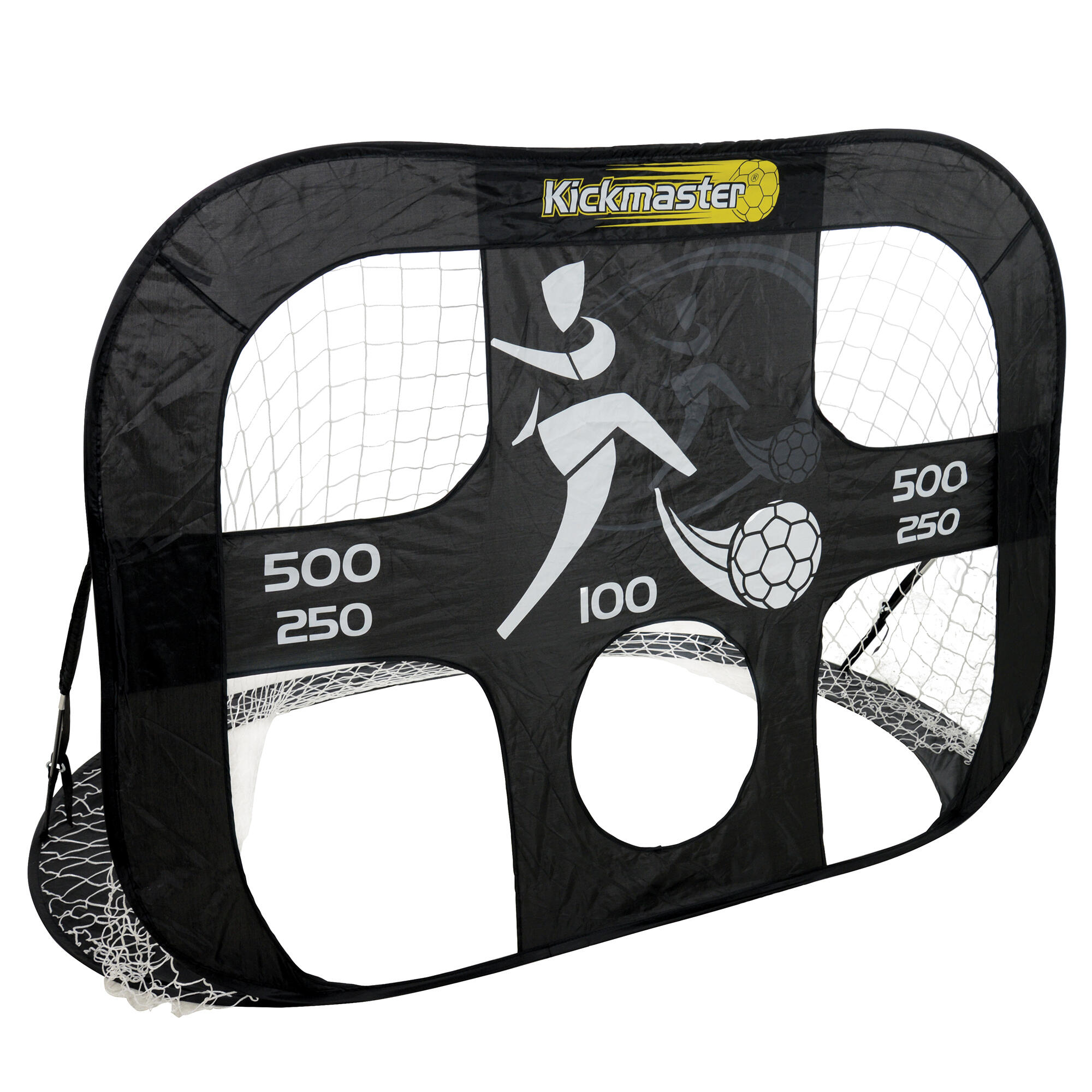 KICKMASTER Kickmaster Large Quick Up Goal & Target Shot