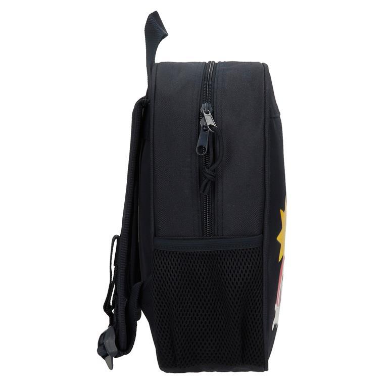Mochila escolar menino Marvel Versus Spidey 28cm Preto 2/6