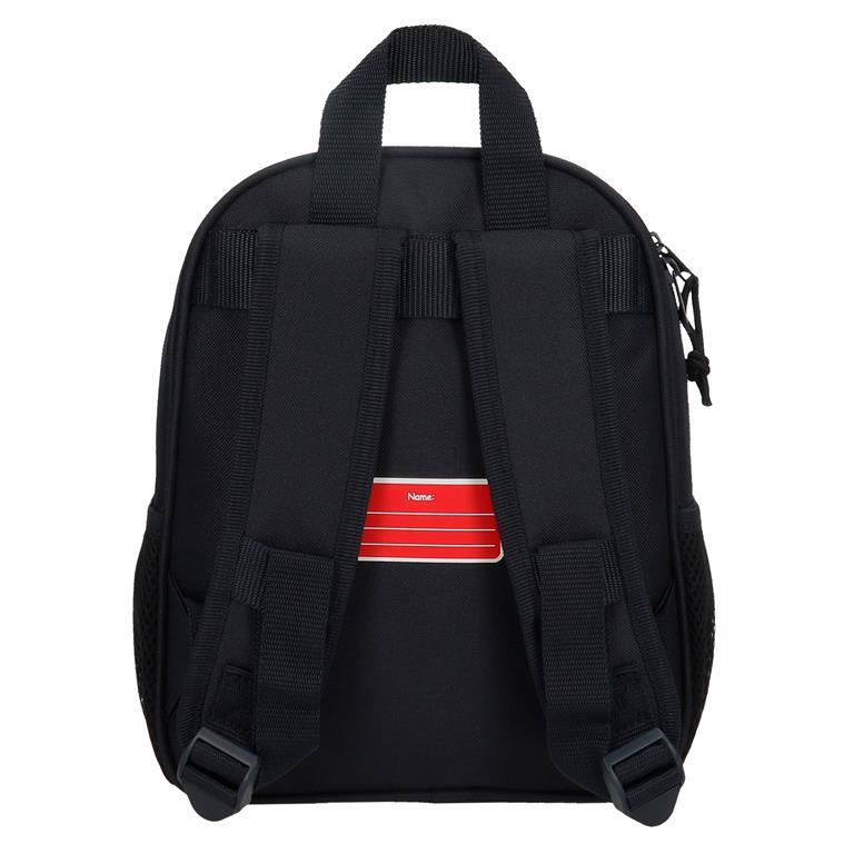 Mochila escolar menino Marvel Versus Spidey 28cm Preto 3/6