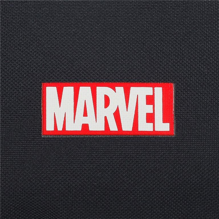 Estuche dos compartimentos Niño Marvel Versus spidey  9 cm Negro