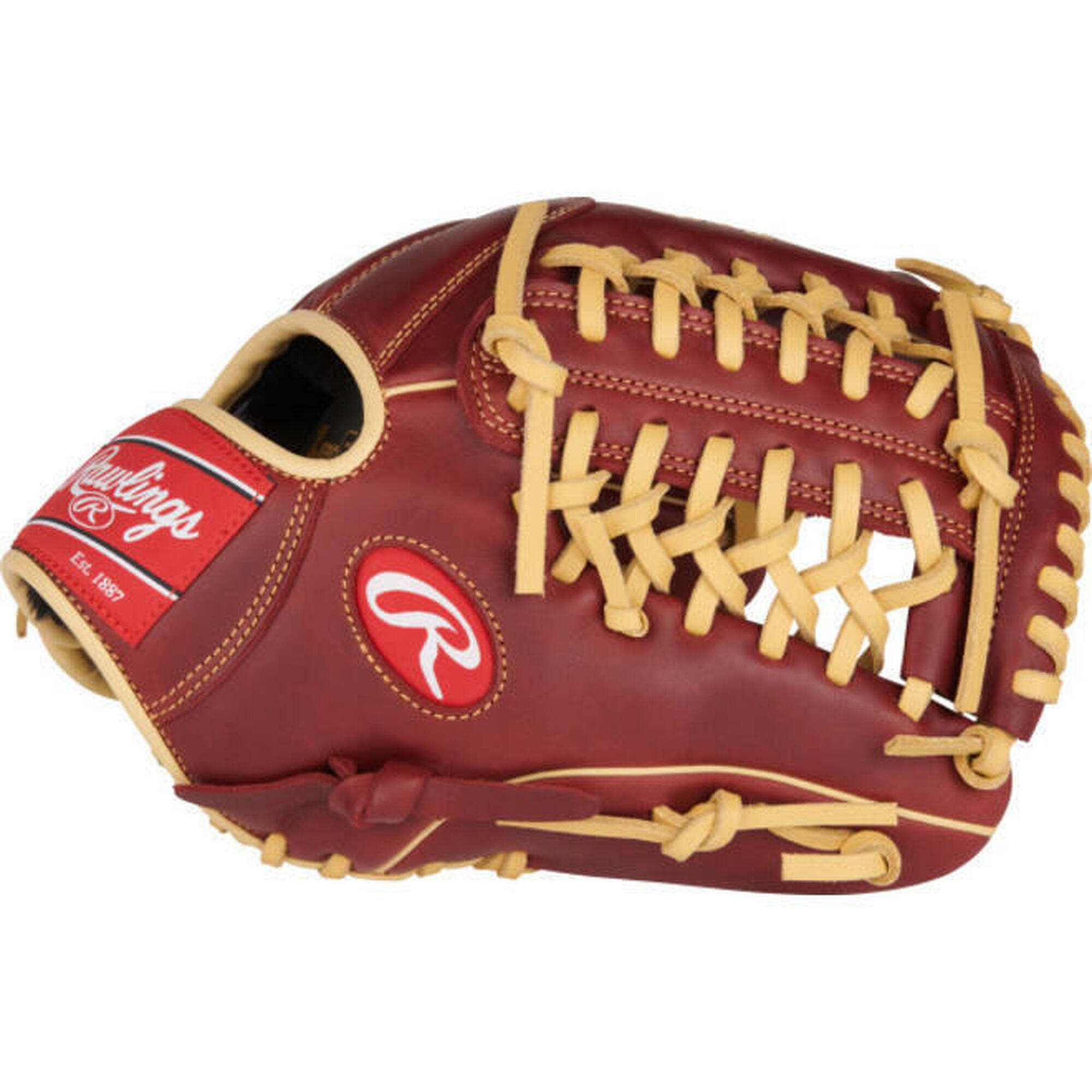 Rawlings - Rawlings S1175mts 11,75 Pouces Modèle Attraper À Droite - Gant De Baseball - Multicolore|noir|rouge - 11,75 - Decathlon