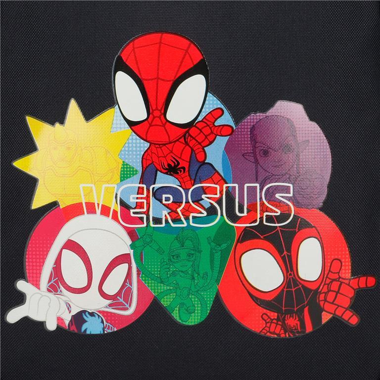 Estuche dos compartimentos Niño Marvel Versus spidey  9 cm Negro 6/6