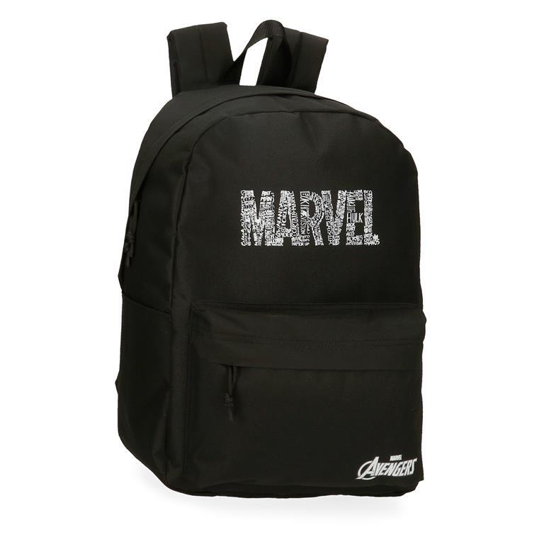 Mochila escolar Niño Marvel Characters logo  45 cm Negro