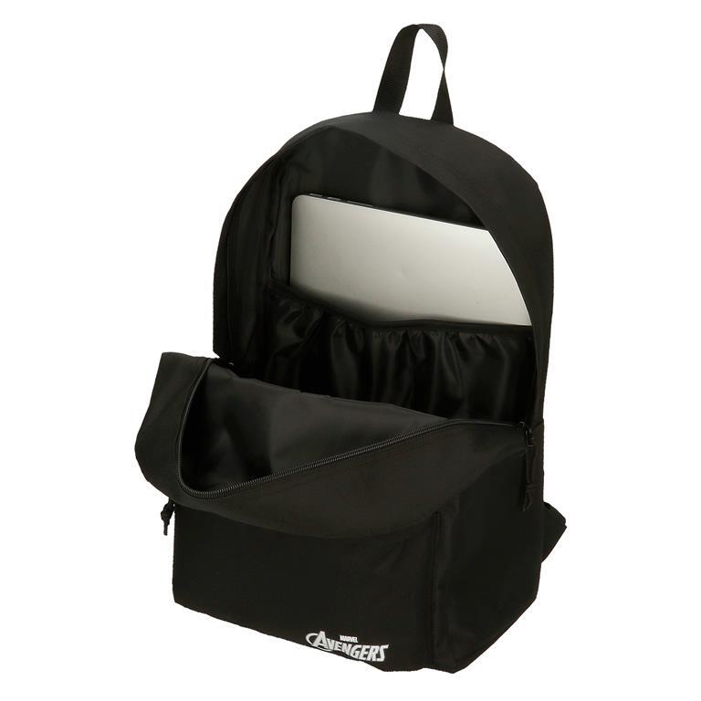 Sac à dos scolaire enfant Marvel Marvel Red logo 45cm Noir 4/7