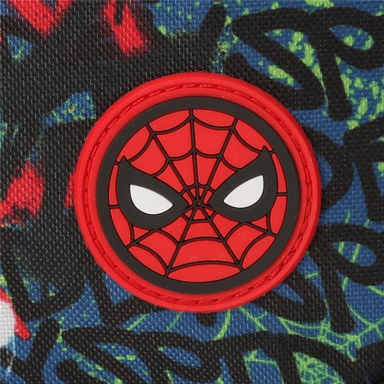 Mochila escolar Niño Marvel Spiderman urban  32 cm Rojo