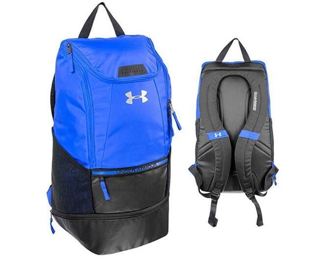 Mochila de futebol under armour striker 4 cor royal