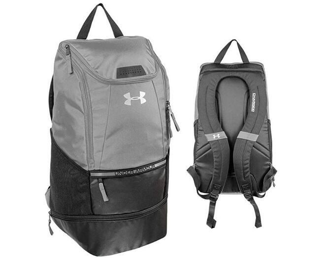 Under Armour Striker 4 Soccer Backpack Color Graphite 1/2