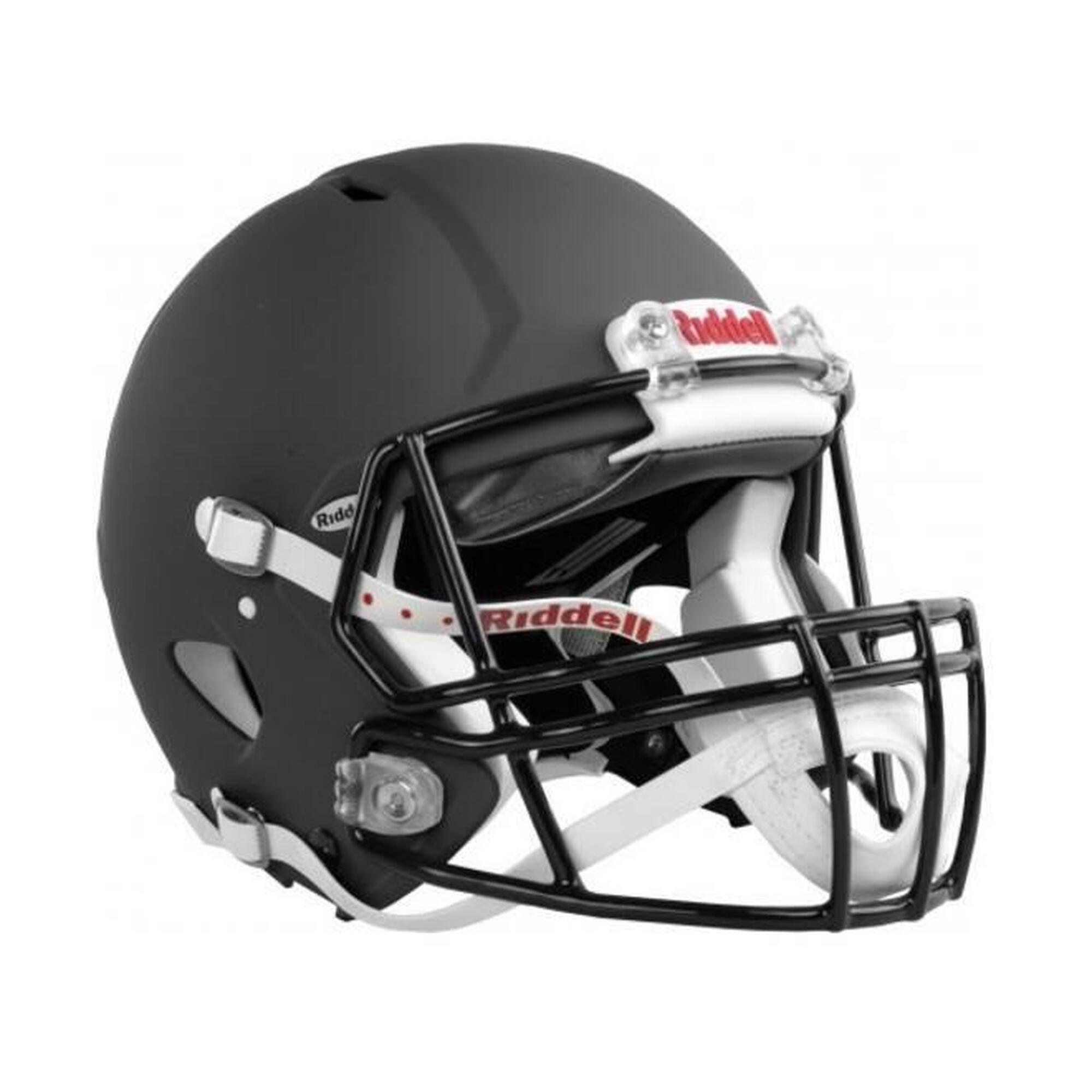 Riddell Speed Icon Helmen Hoogglans (X XL Ultra Vlak Zwart