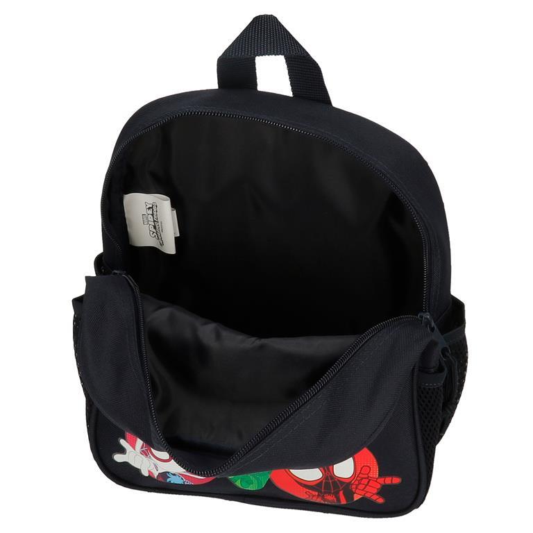 Mochila escolar Niño Marvel Versus spidey  25 cm Negro