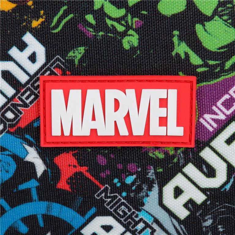 Estuche dos compartimentos Niño Marvel Legendary  9 cm Azul